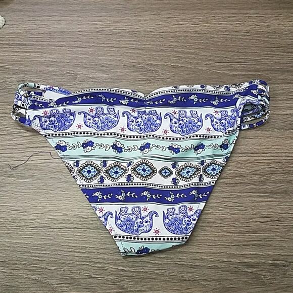 NWT Cupshe elephant print halter bikini sz L - Picture 5 of 7